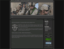 Tablet Screenshot of deltaforceops.com